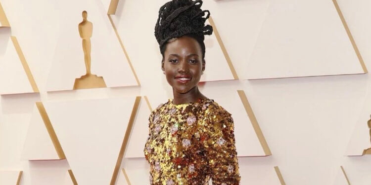 lupita nyong'o at the oscars