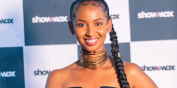 Kenyan actress Sarah Hassan at a Showmax Kenya event