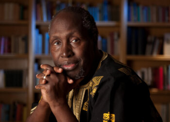 A picture of African and Kenya's literary giant Ngũgĩ wa Thiong'o