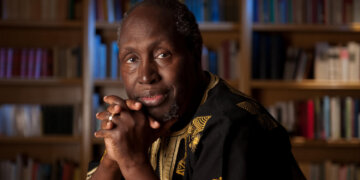 A picture of African and Kenya's literary giant Ngũgĩ wa Thiong'o