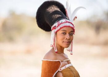 Nomzamo Mbatha as Nandi in Shaka Ilembe.
