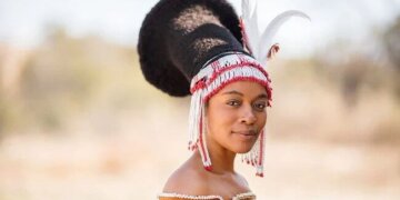 Nomzamo Mbatha as Nandi in Shaka Ilembe.