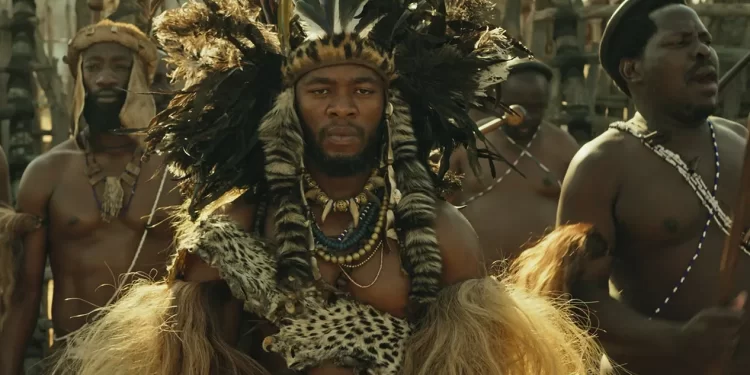 Thembinkosi Mthembu as Dingiswayo in Shaka iLembe