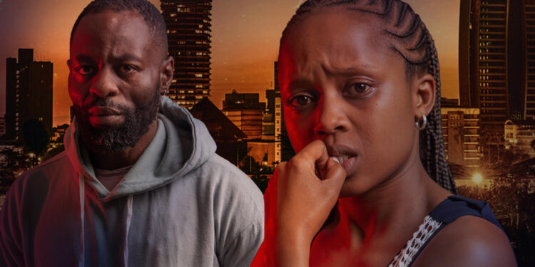 Shix Kapienga and Robert Agengo in Kiza