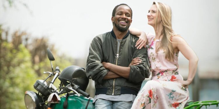 Kenyan romantic drama Boda Love poster featuring Duncan Murunyu and Greer Dale-Foulkes.