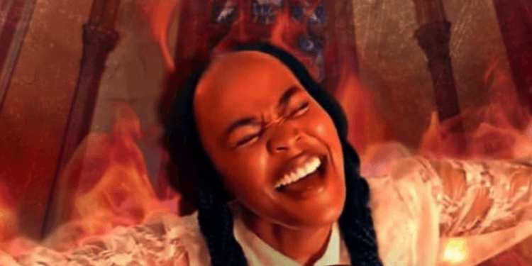 Burns and Song lead actress Fulu Mugovhani in the poster