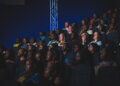 Audience watching The Battle for Laikipia at the opening night of NBO Film Festival in Nairobi.
