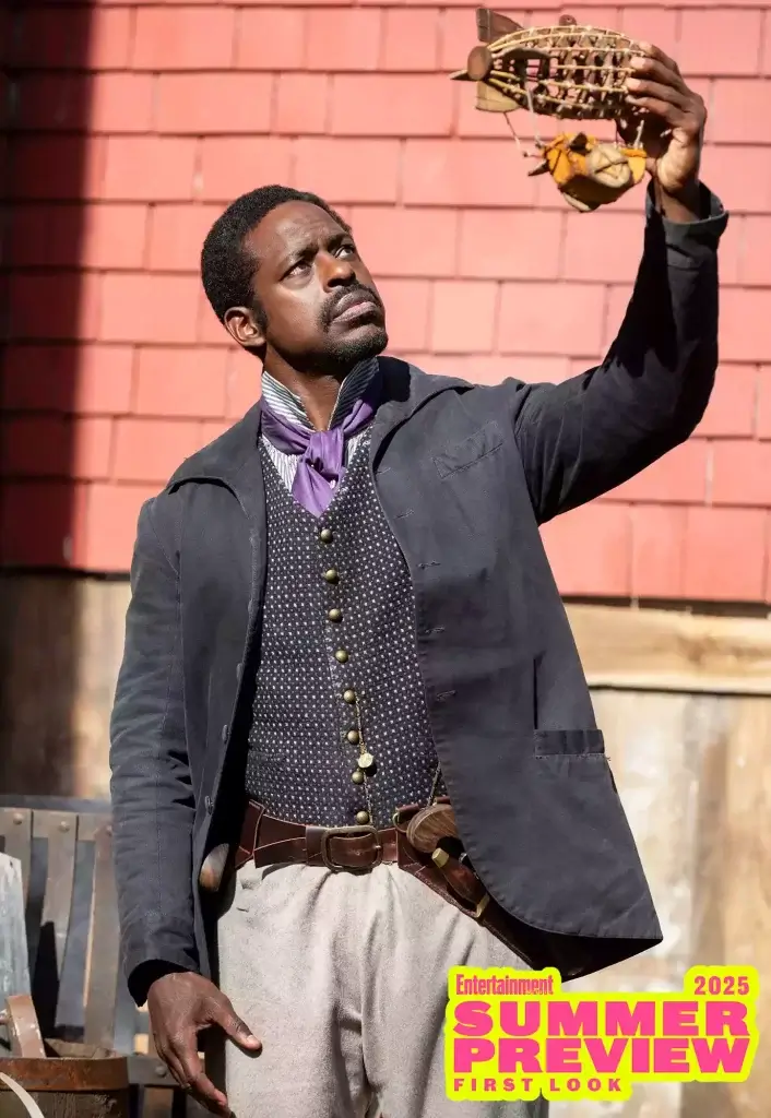 Sterling K. Brown as Medwin Harris in new Hulu series Washington Black, directed by Kenya's Wanuri Kahiu.