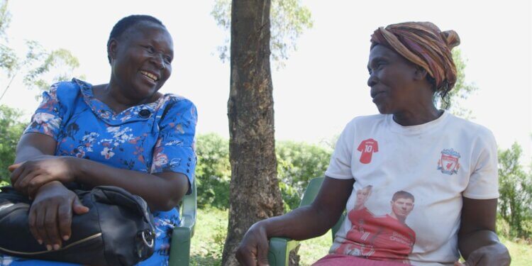 Rodah Wekesa in the Kenyan documentary Widow Champion directed by Zippy Kimundu.