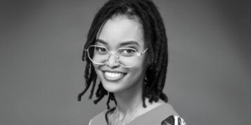 Kenyan producer June Wairegi, from Giza Visuals, participating at Lorcano Open Doors.