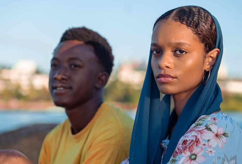 A still image from Manjano film by Giza Visuals, written and directed by Omar Hamza and produced by June Wairegi.