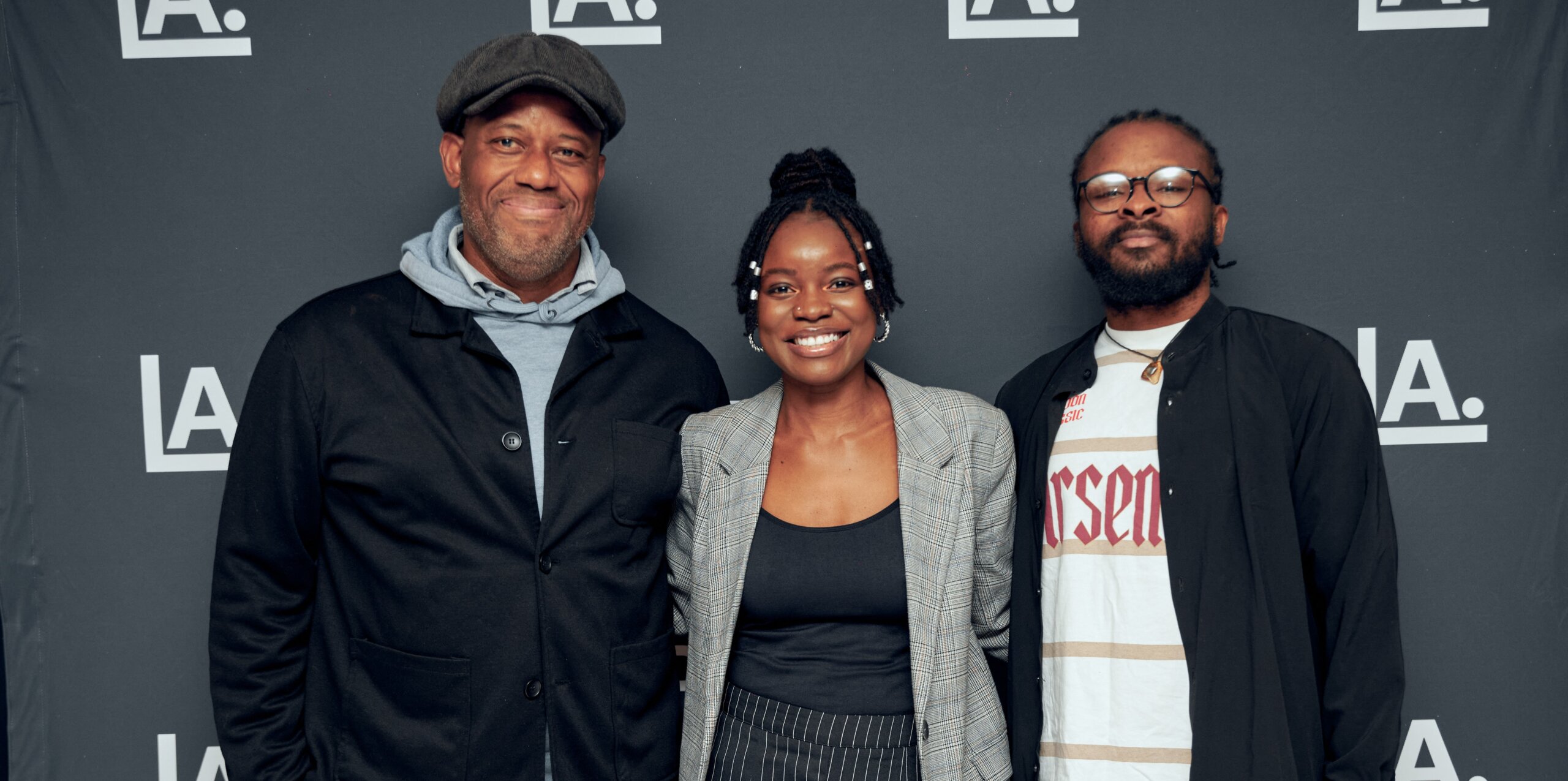 African Film Press founders Tambay Obenson (Akoroko), Jennifer Ochieng (Sinema Focus) and Ikeade Oriade (What Kept Me Up).