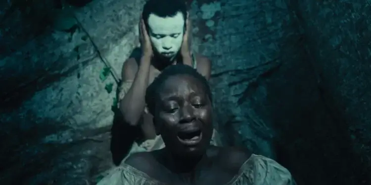 A still image from Guinea Bissau's film Nome, from director Sana Na N'Hada.