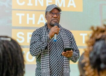 Docubox programme director and new festival director at Kitale Film Week Peter Mudamba.