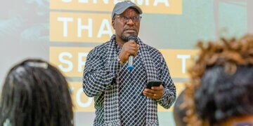 Docubox programme director and new festival director at Kitale Film Week Peter Mudamba.