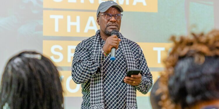 Docubox programme director and new festival director at Kitale Film Week Peter Mudamba.