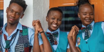 The cast of Kenyan TV show Prefects, nominated at the 2025 International Emmy Awards.