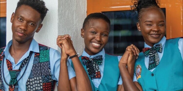 The cast of Kenyan TV show Prefects, nominated at the 2025 International Emmy Awards.
