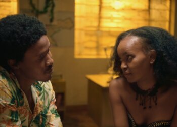 Cast of Cards on the Table: A Christmas Movie Nyakundi Isaboke and Shirleen Wangari.