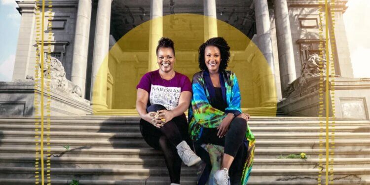 Shiro Koinange and Angela Wachuka in Kenyan documentary How to Build a Library by Maia Lekow and Christopher King.