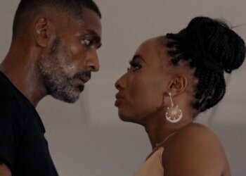 The Dog Kenyan film cast Alexander Karim and Caroline Muthoni.