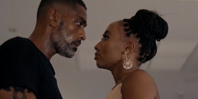 The Dog Kenyan film cast Alexander Karim and Caroline Muthoni.