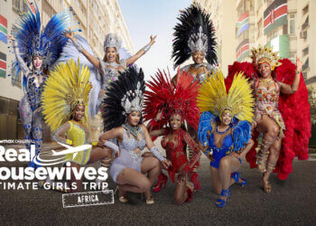 The cast of The Real Housewives Ultimate Girls Trip: Africa, coming to Showmax.