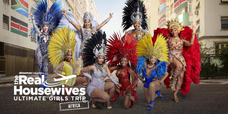 The cast of The Real Housewives Ultimate Girls Trip: Africa, coming to Showmax.