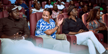 The President of the Producers Guild of Uganda, Director Mathew Nabwiso at the recently concluded iKon Activate, Uganda Nigeria Connect in Lagos. Courtesy Photo.