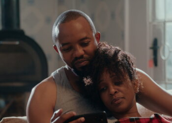 Kenyan romatic comedy She Gets Me starring Joe Kinyua and Angela Mwandanda.