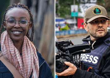 Directors of Kikuyu Land Bea Wangondu and Andrew H. Brown.