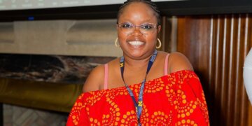 The Female Filmmakers in Kenya Association (FEFKA) President and film producer Sarah Ayitso Owendi.