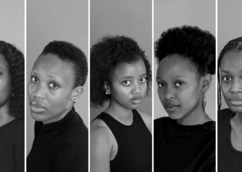 The cast of Kenyan theatre play Followers.