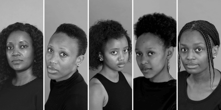 The cast of Kenyan theatre play Followers.