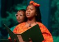 Akinyi Oluoch as Wangari Maathai in Too Early for Birds' Wangari Maathai