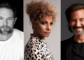 The cast of psychological thriller Bloodwood Garret Dillahunt, Michelle Hurd and Henry Ian Cusick.