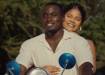 Brian Abajah and Sunshine Rosman in Kenyan-Nigerian film East West Love.