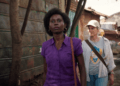 A still of Eliane Umuhire and Denise Gough in the Kenya-set feature Call Me Queen.