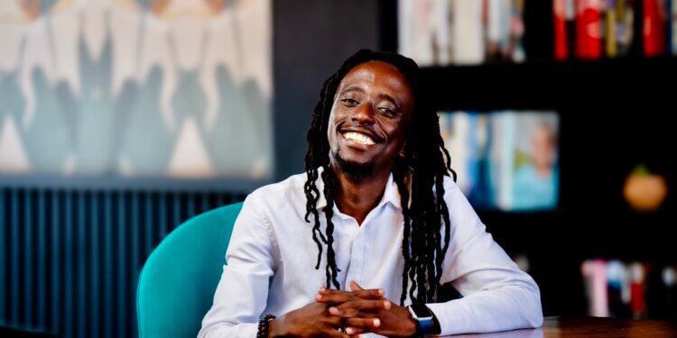 Kenyan film director Njue Kevin.